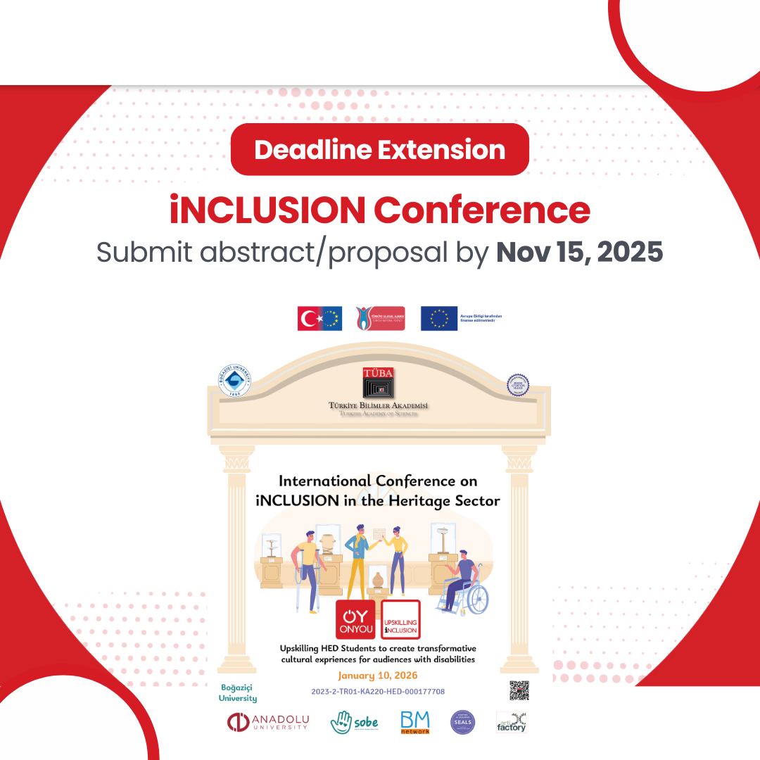 𝐢𝐍𝐂𝐋𝐔𝐒𝐈𝐎𝐍 - 📢 ⏳ iNCLUSION Conference: Deadline Extended to 15 November ...