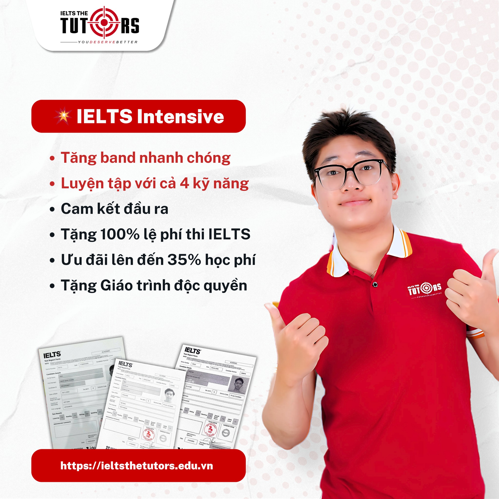CN Bình Thạnh - IELTS The Tutors | Ho Chi Minh City