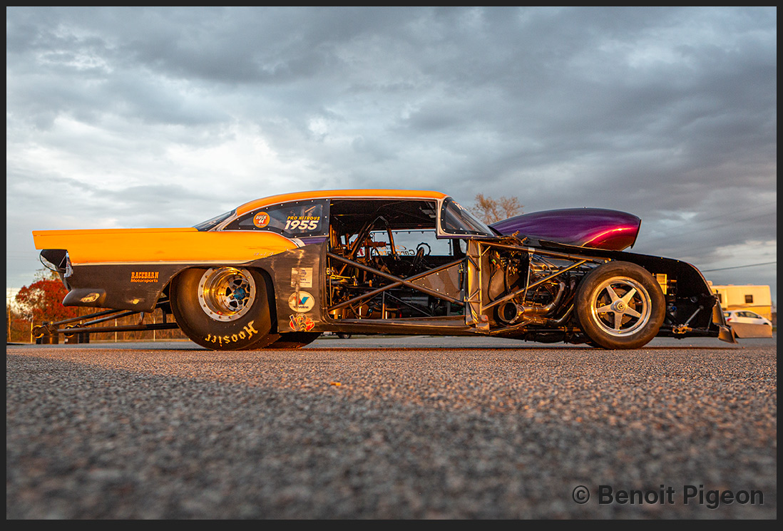 Charles Carpenter's iconic 55 Chevy. Only towards the end of his