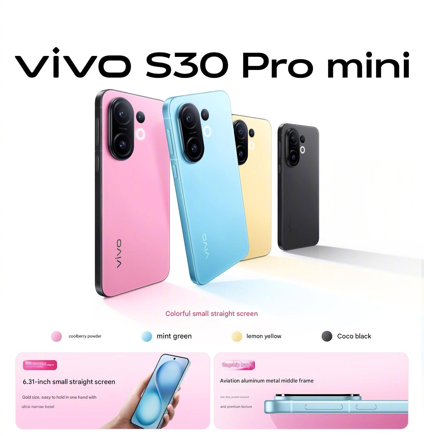 Vivo S30 Pro Mini launched with 6.31
