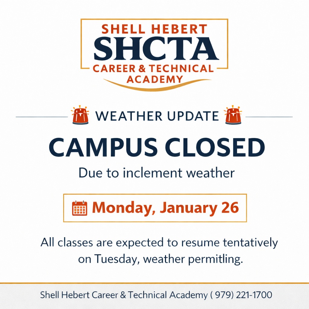 We’re... - Shell Hebert Career & Technical Academy | Facebook
