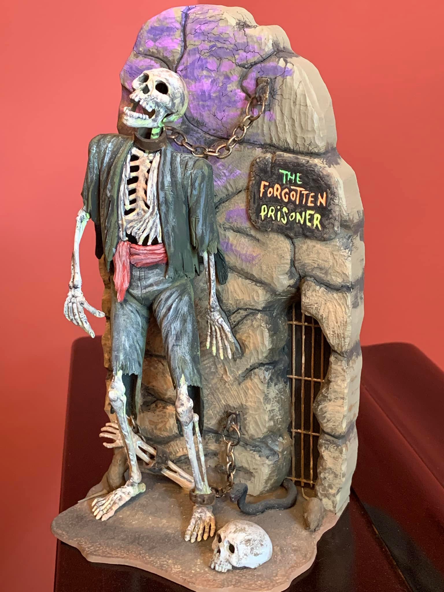 Here is my model of the Forgotten Prisoner of Castel Mare