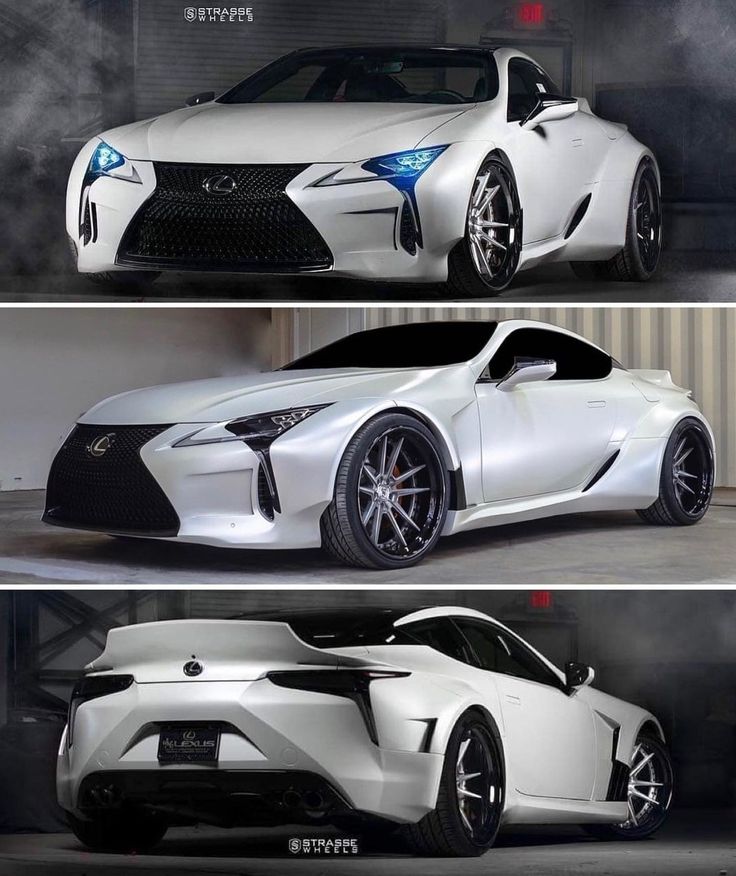 Lexus LC 500 with Weds Wheels' Maverick 2pc 21-inch wheels