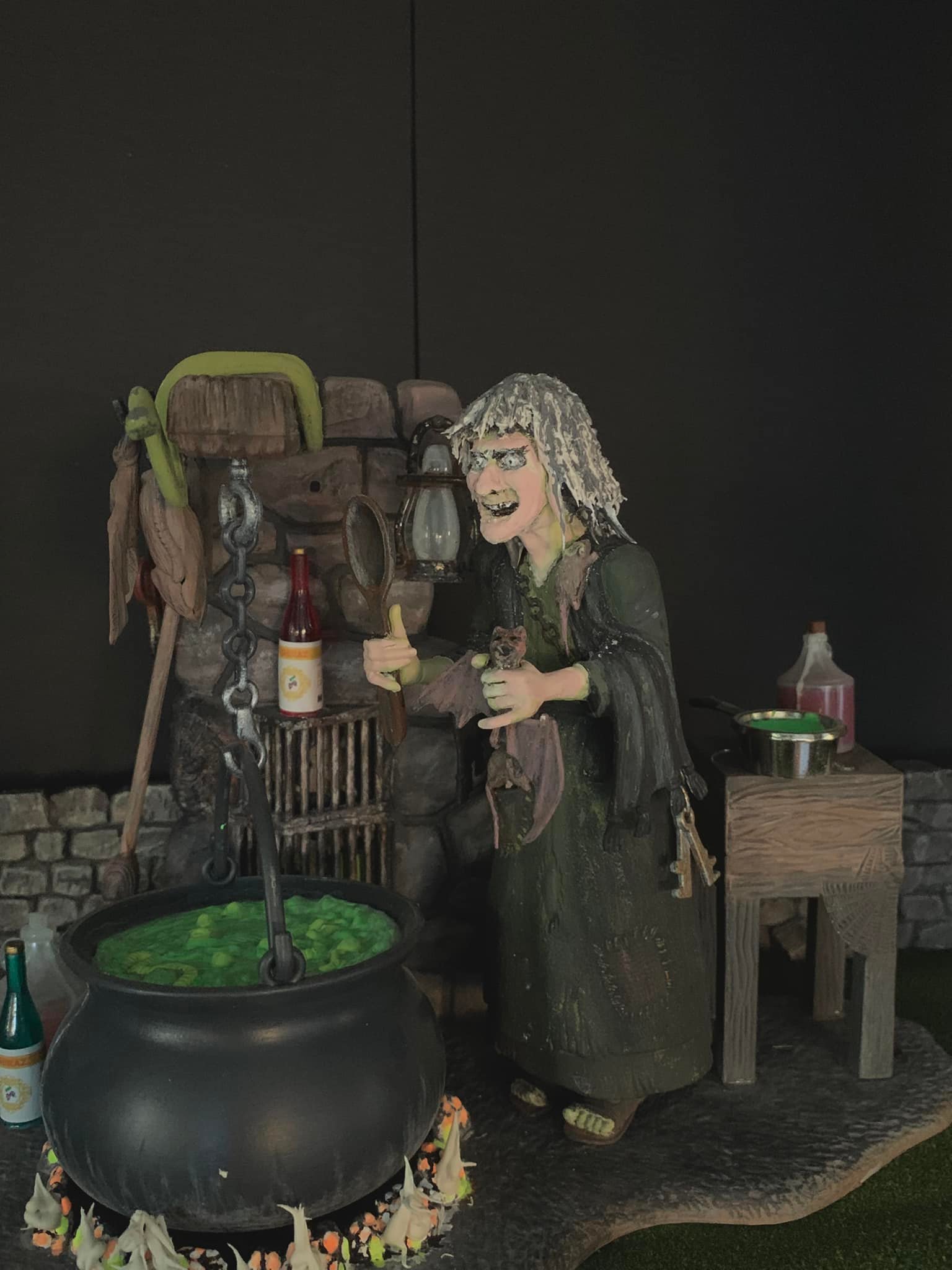 Customized Polar Lights Salem witch model