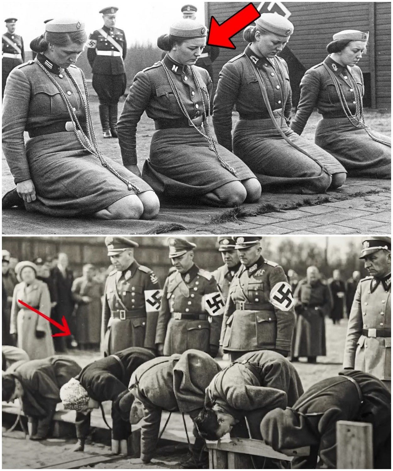 BravoHumour - Nazi Soldiers Pose in Photo With Captured Woman — 80 ...