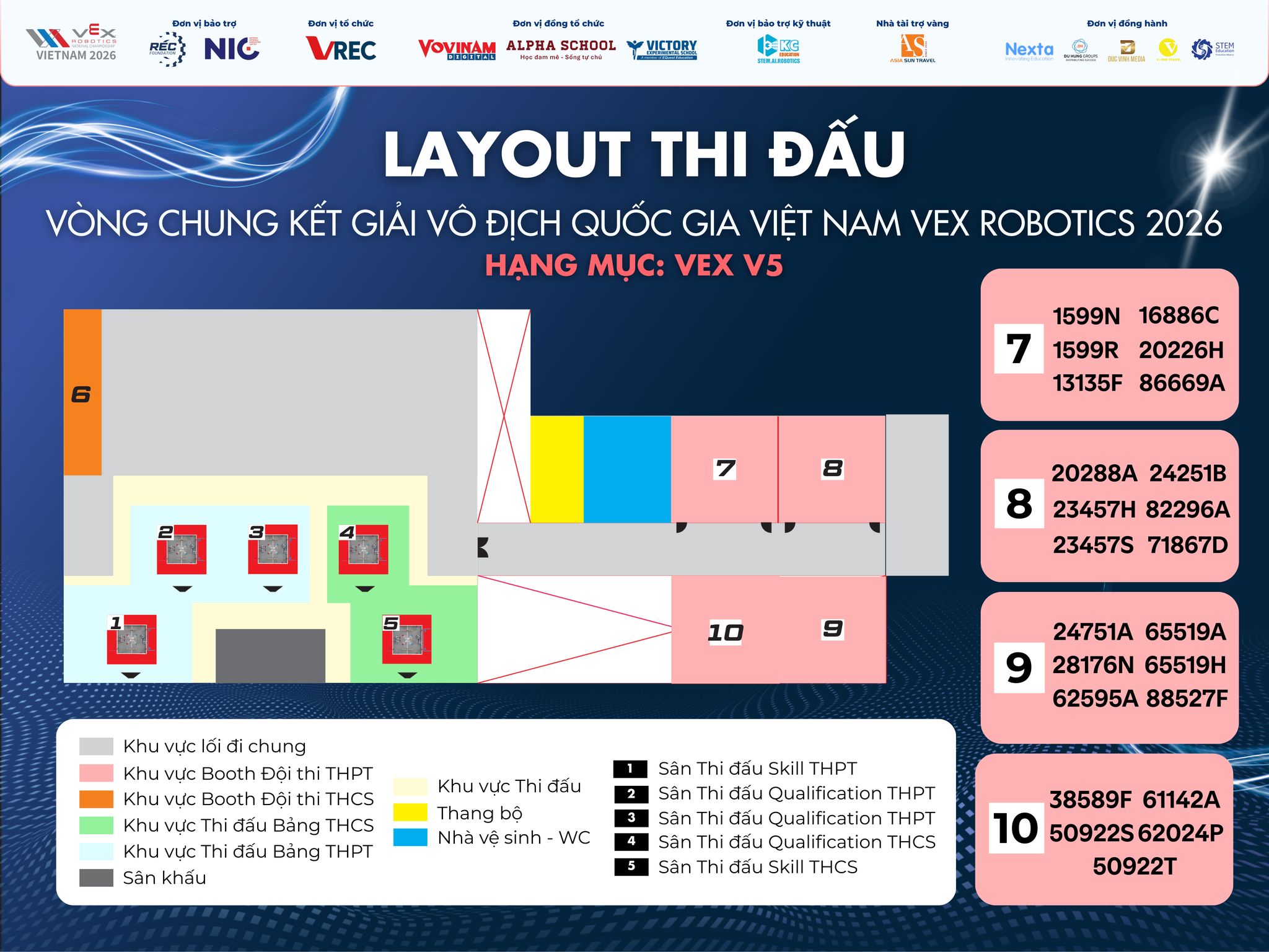 VEX - 📐 LAYOUT THI ĐẤU CHÍNH THỨC - VEX ROBOTICS VIETNAM NATIONAL ...