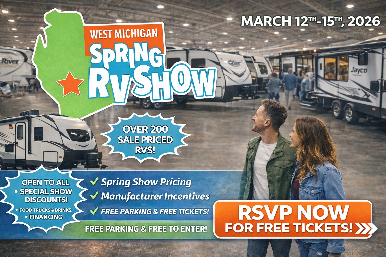 West Michigan Spring RV Show | Grand Rapids MI