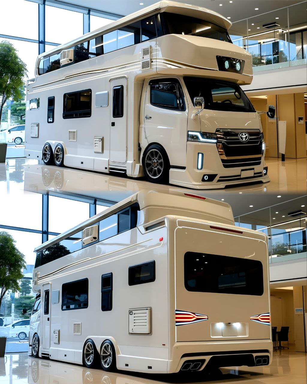 Petrological - Inside the 2026 Toyota Double Decker Motorhome – Normal ...