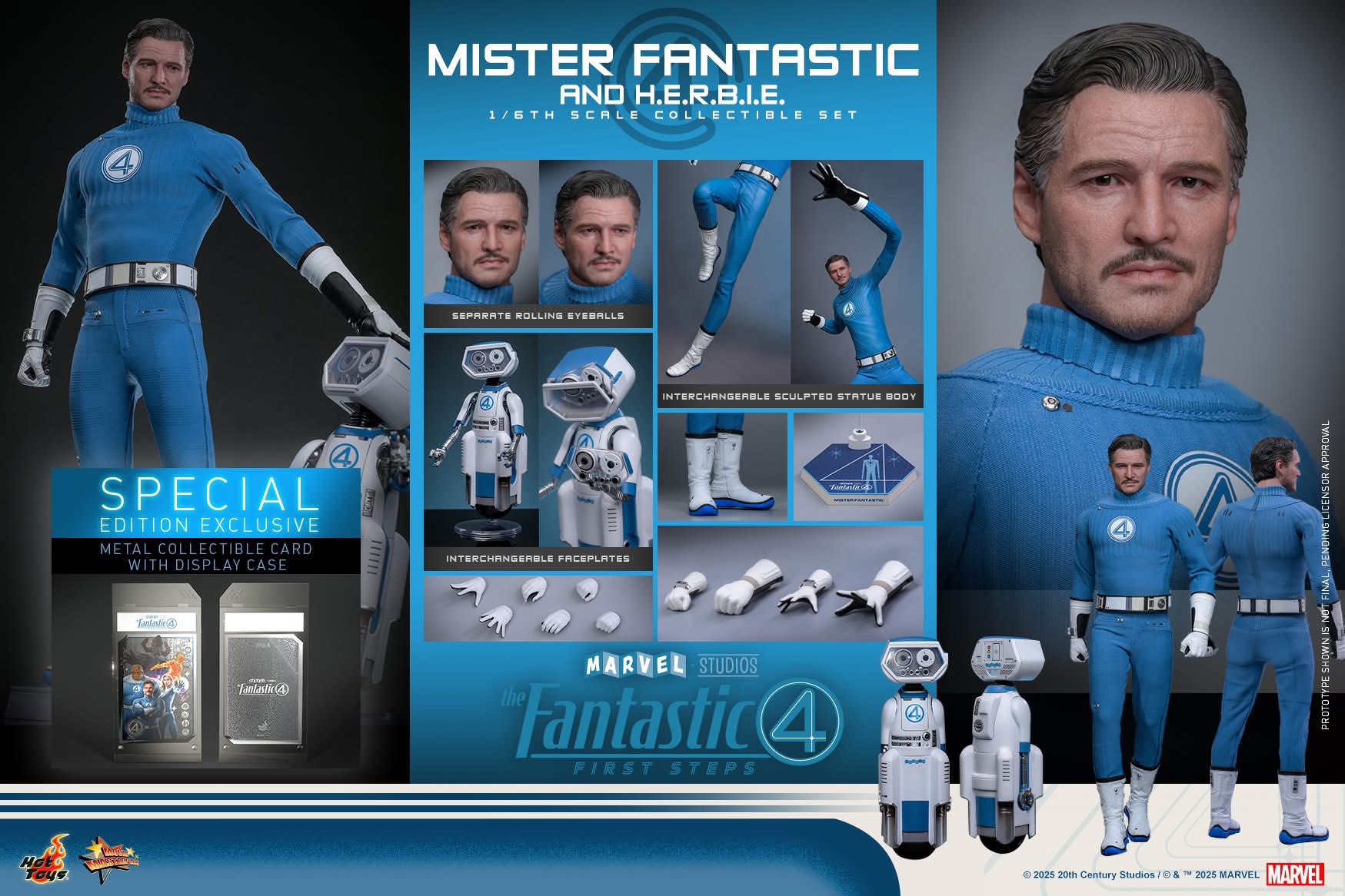 Hot Toys - MMS813B <<The Fantastic Four: First Steps>> 1:6 The 
