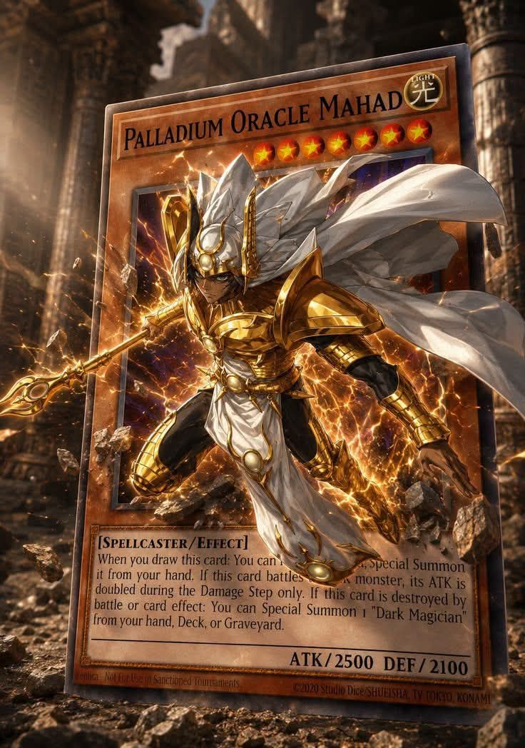 mahad yugioh card ES01-AE011 Palladium Oracle (UR) Spellcaster/Effect card for fast YU-GI-OH! - Palladium Oracle Mahad