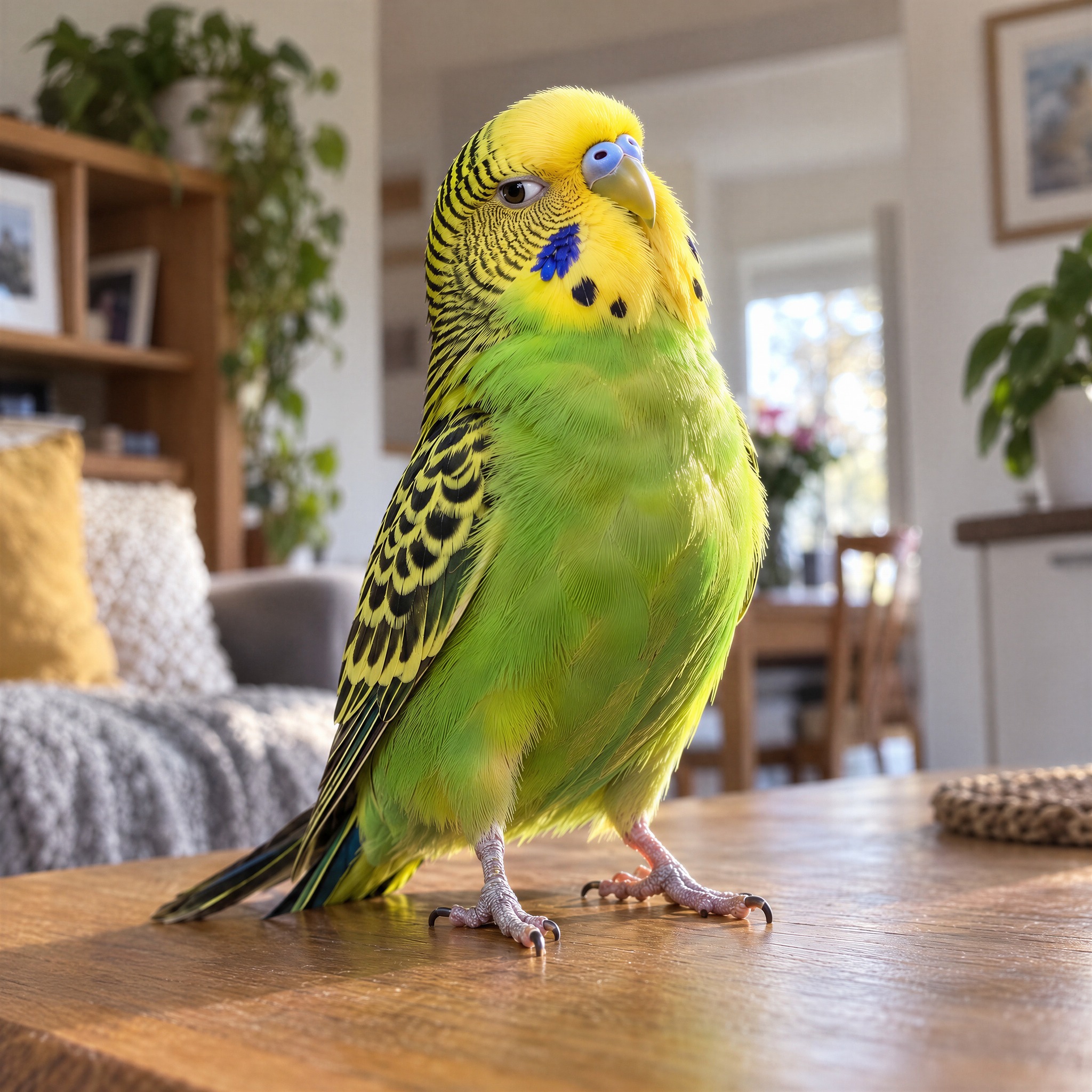 He Brought a Real Fishing Rod... The Parrot Brought One Slice of Bread ...
