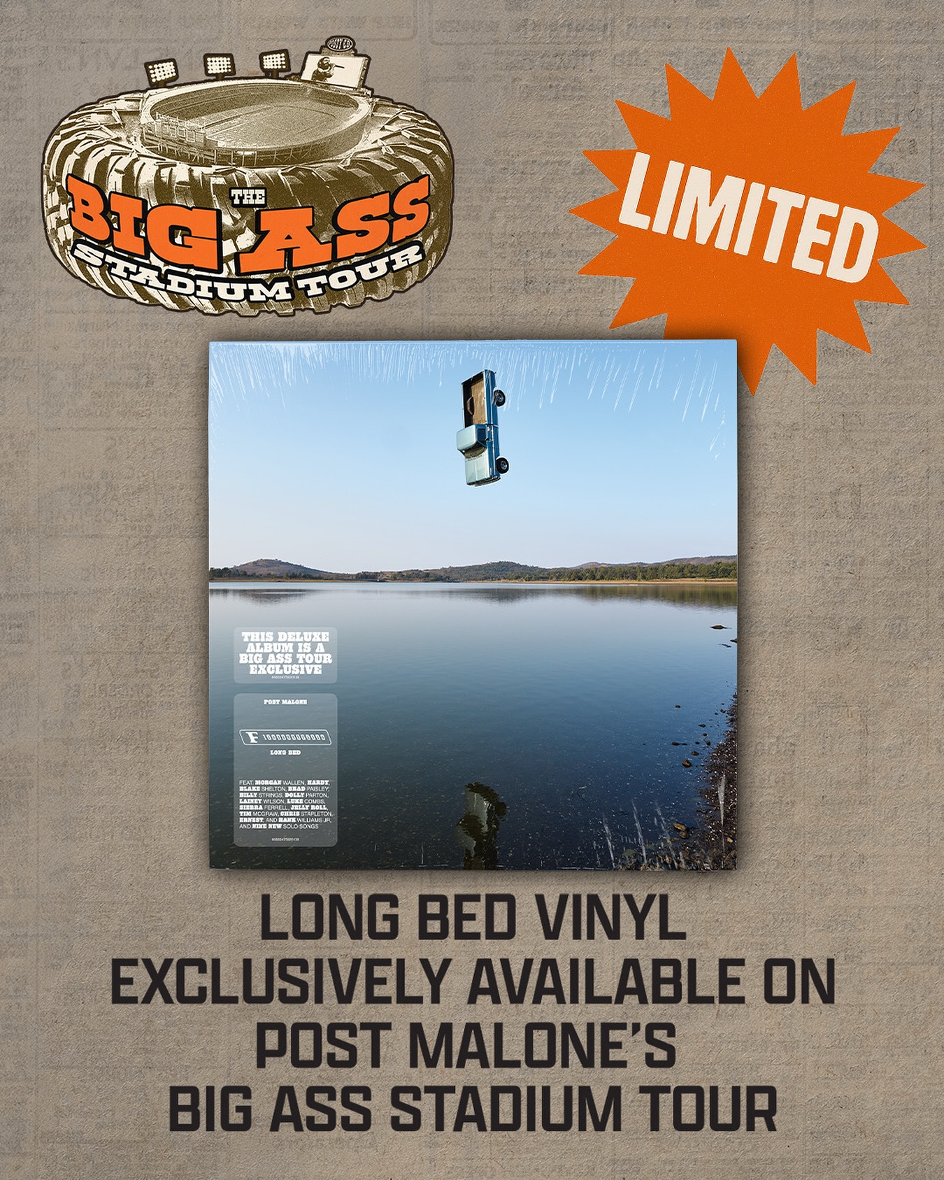F-1 Trillion first pressing double vinyl available for a limited 