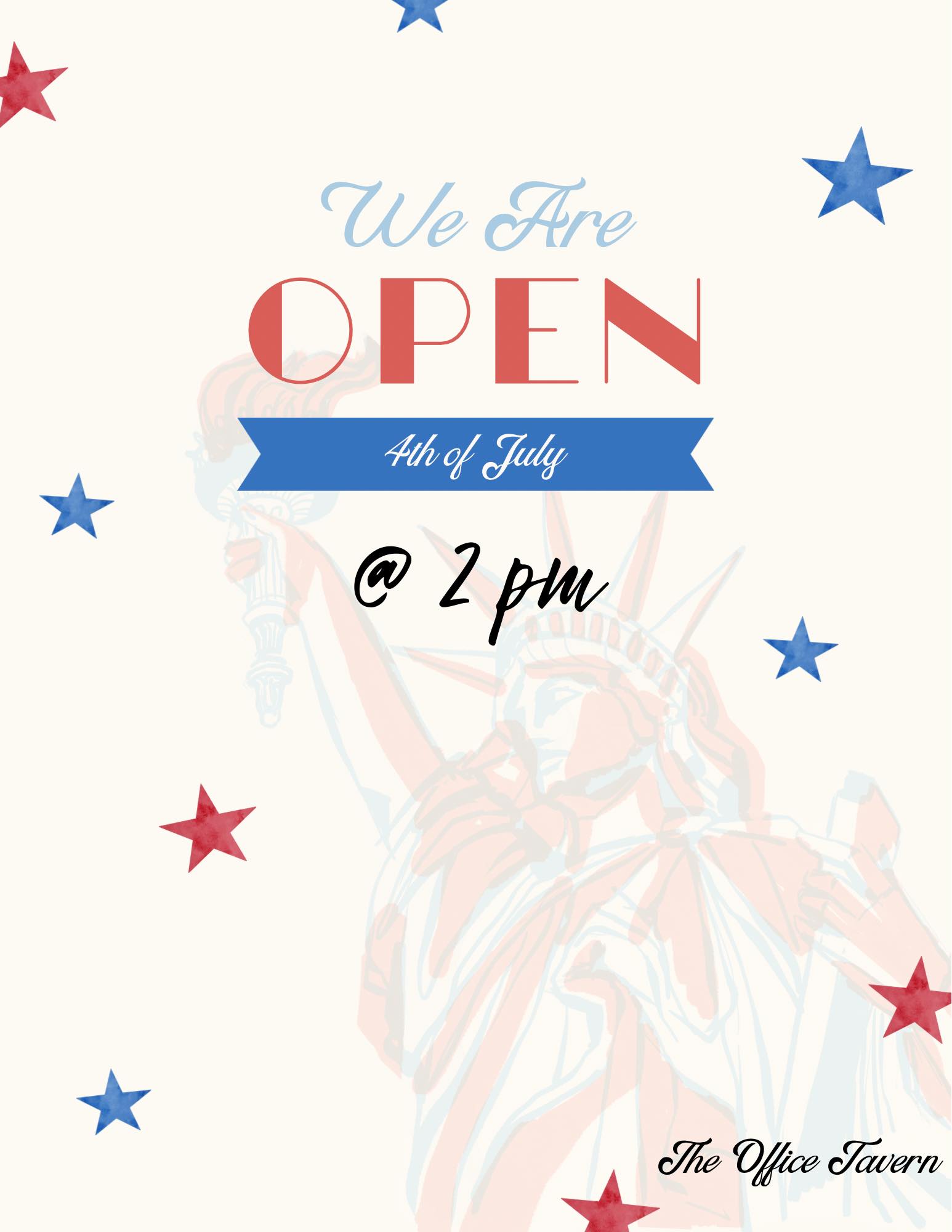 The Office - Come celebrate freedom at The Office! 🎆🦅💙 ️ | Facebook