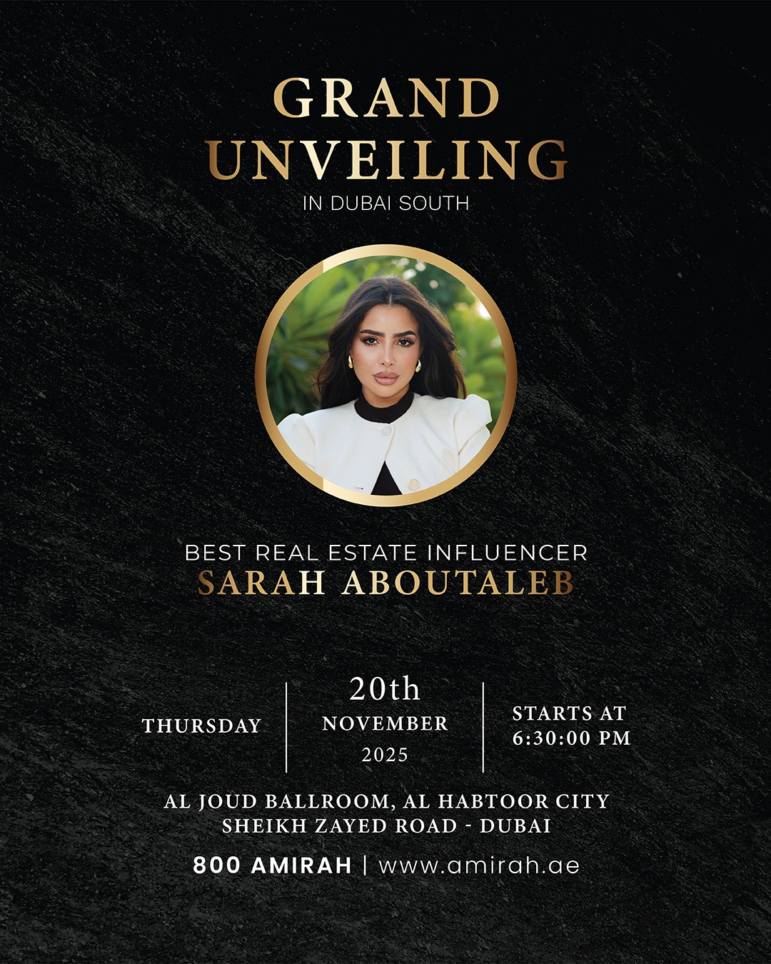 Amirah - 𝐖𝐞 𝐚𝐫𝐞 𝐞𝐱𝐭𝐫𝐞𝐦𝐞𝐥𝐲 𝐡𝐨𝐧𝐨𝐮𝐫𝐞𝐝 𝐭𝐨 𝐰𝐞𝐥𝐜𝐨𝐦𝐞 𝐒𝐀𝐑𝐀𝐇 𝐀𝐁𝐎𝐔𝐓𝐀𝐋𝐄𝐁 Real ...