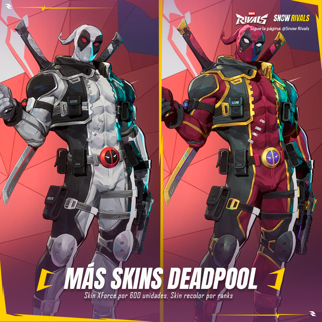 Snow - MÁS SKINS PARA DEADPOOL Mejor vistazo In-Game de las nuevas ...