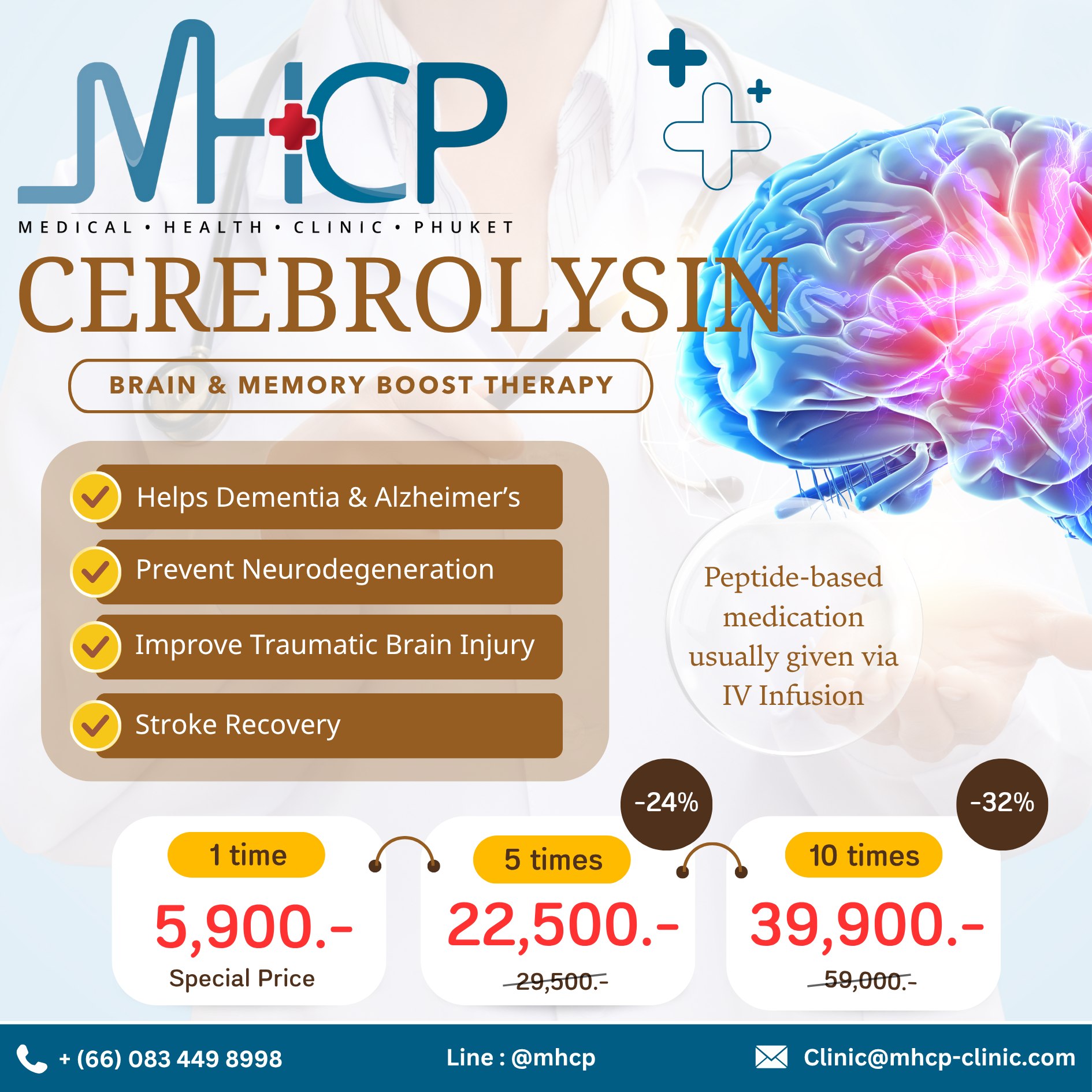 semax selank cerebrolysin bpc-157 for post-anesthesia cognitive recovery 🧠✨ Support Brain with Therapy ✨🧠 Whether you're recovering from a stroke or dealing with conditions like Parkinson's disease or Alzheimer's, Cerebrolysin offers powerful support your brain. Ideal for bpc157 Size:10g - $252.07 Swisschems 5-amino-1mq 50mg Capsules