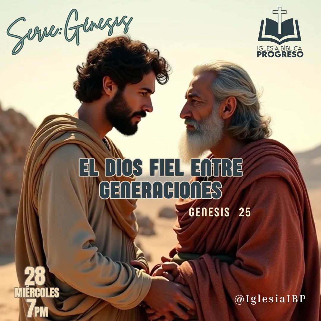 Iglesia - Los esperamos! 𝙎𝒆𝙧𝒊𝙚: 𝑮𝙚́𝒏𝙚𝒔𝙞𝒔 𝑇𝑒𝑚𝑎: 