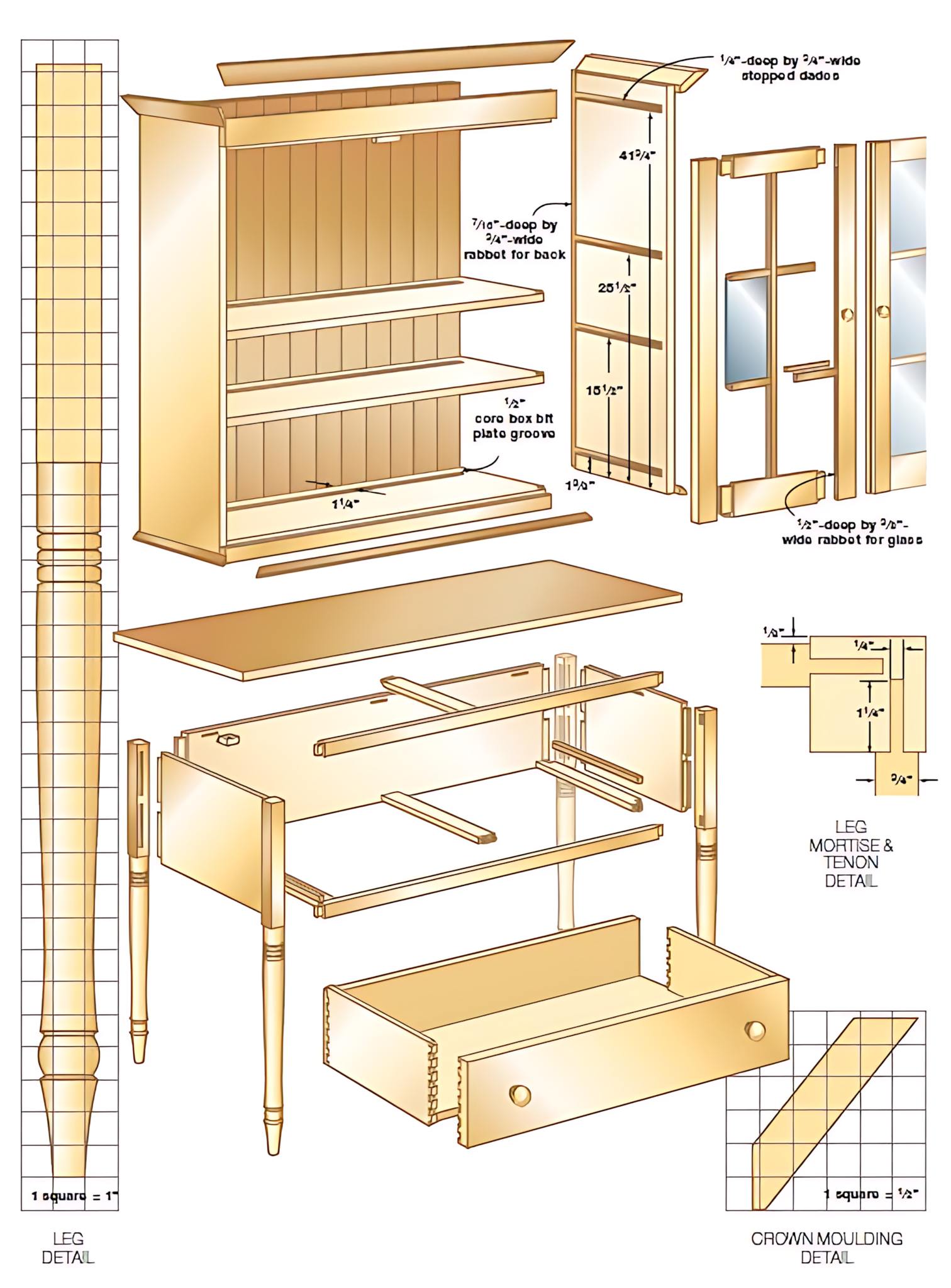 Woodworks - Unveiling the Craft: A Comprehensive Exploded View ...