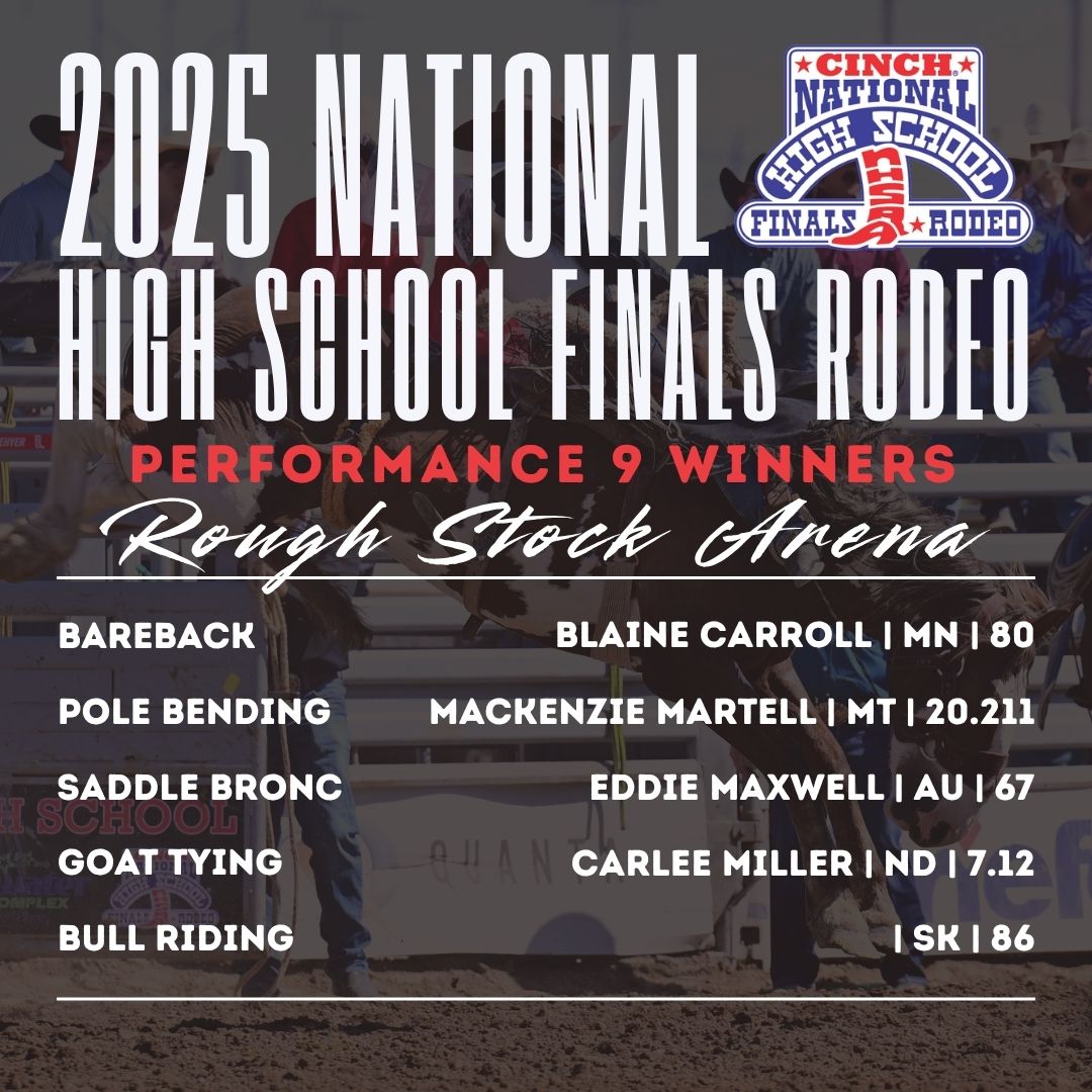 National High School Finals Rodeo 2025 NHSFR 🔵🔴 | Facebook