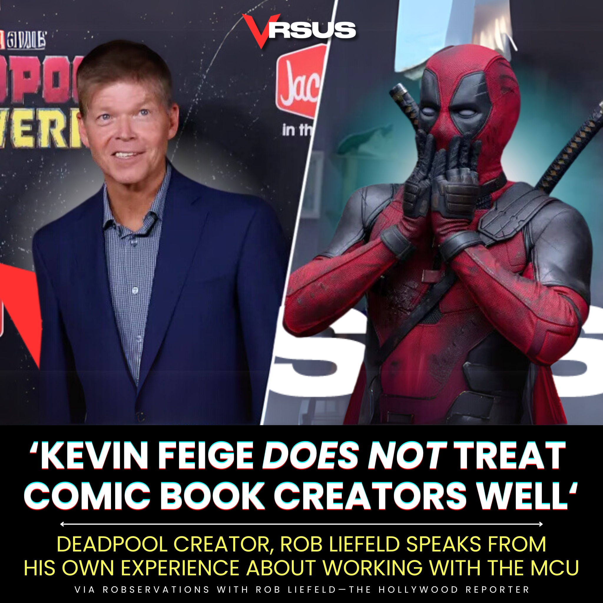 DEADPOOL creator Rob Liefeld will no longer work with Marvel after 