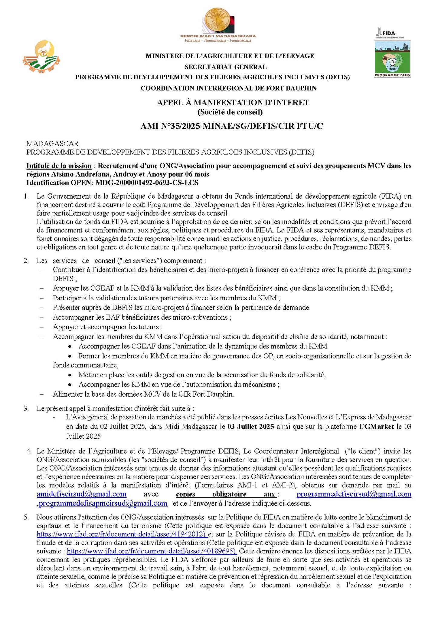Programme DEFIS - Programme DEFIS added a new photo.