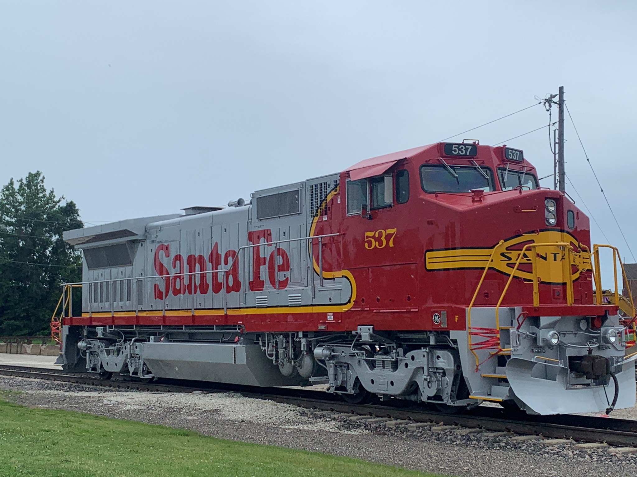 Santa Fe FA-1 locomotives visit Rosenberg Railroad Museum