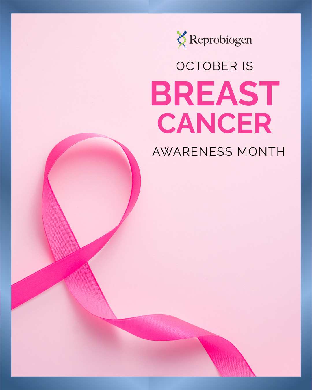 Reprobiogen - October is Breast Cancer Awareness Month 💗 This month, we ...