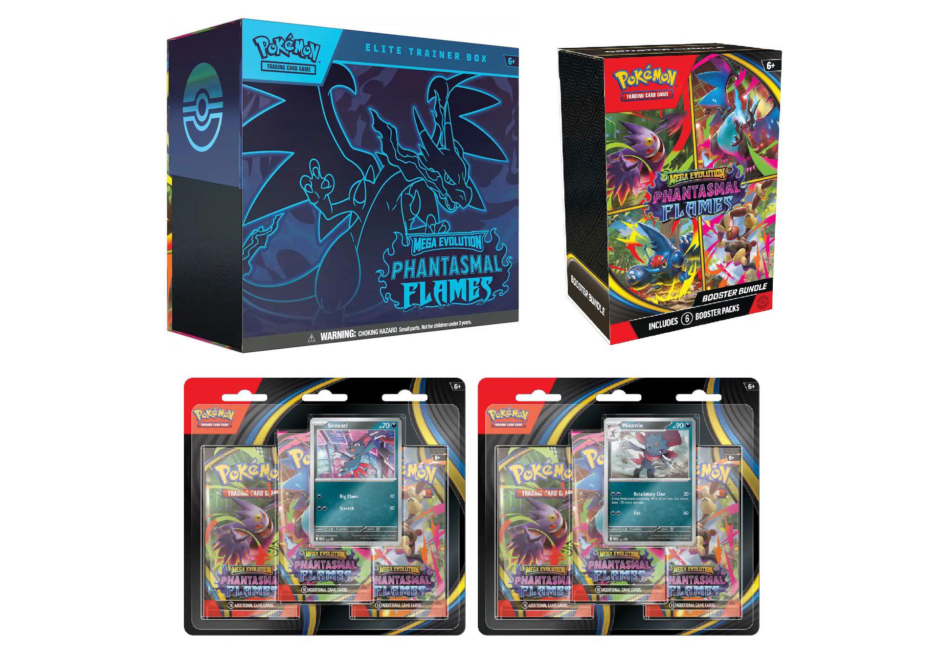 walmart phantasmal flames booster box Best Pokmon TCG deal: Below market value on Amazon 65 Themed Card Sleeves designed with expansion artwork to protect your deck in style Pokmon TCG: Mega Evolution-Phantasmal Flames