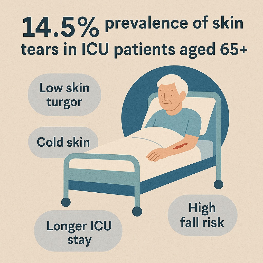🧓🩹 Skin tears in older... - Nursing In Critical Care Journal | Facebook
