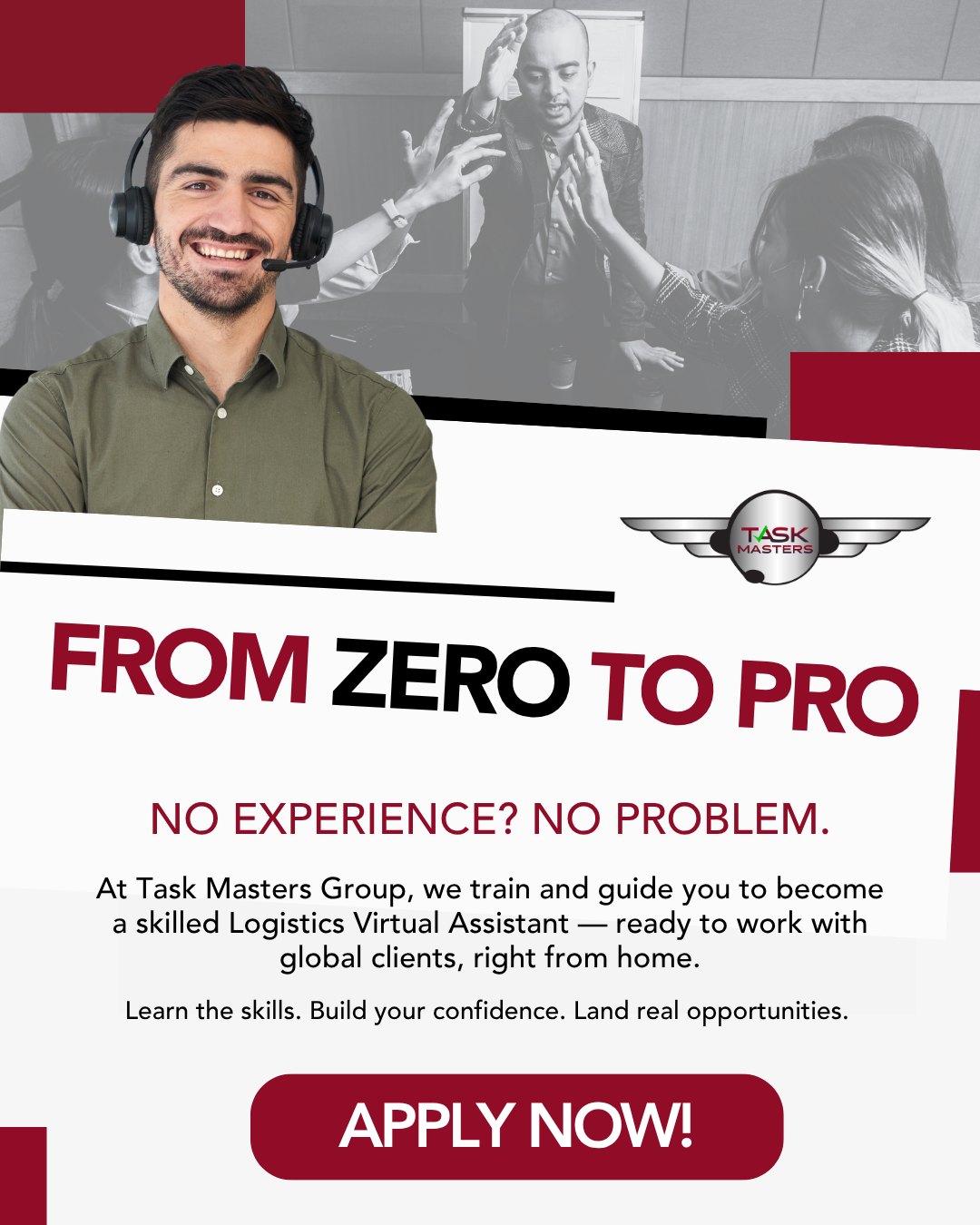 Dreaming of working from home but... - Task Master Group | Facebook