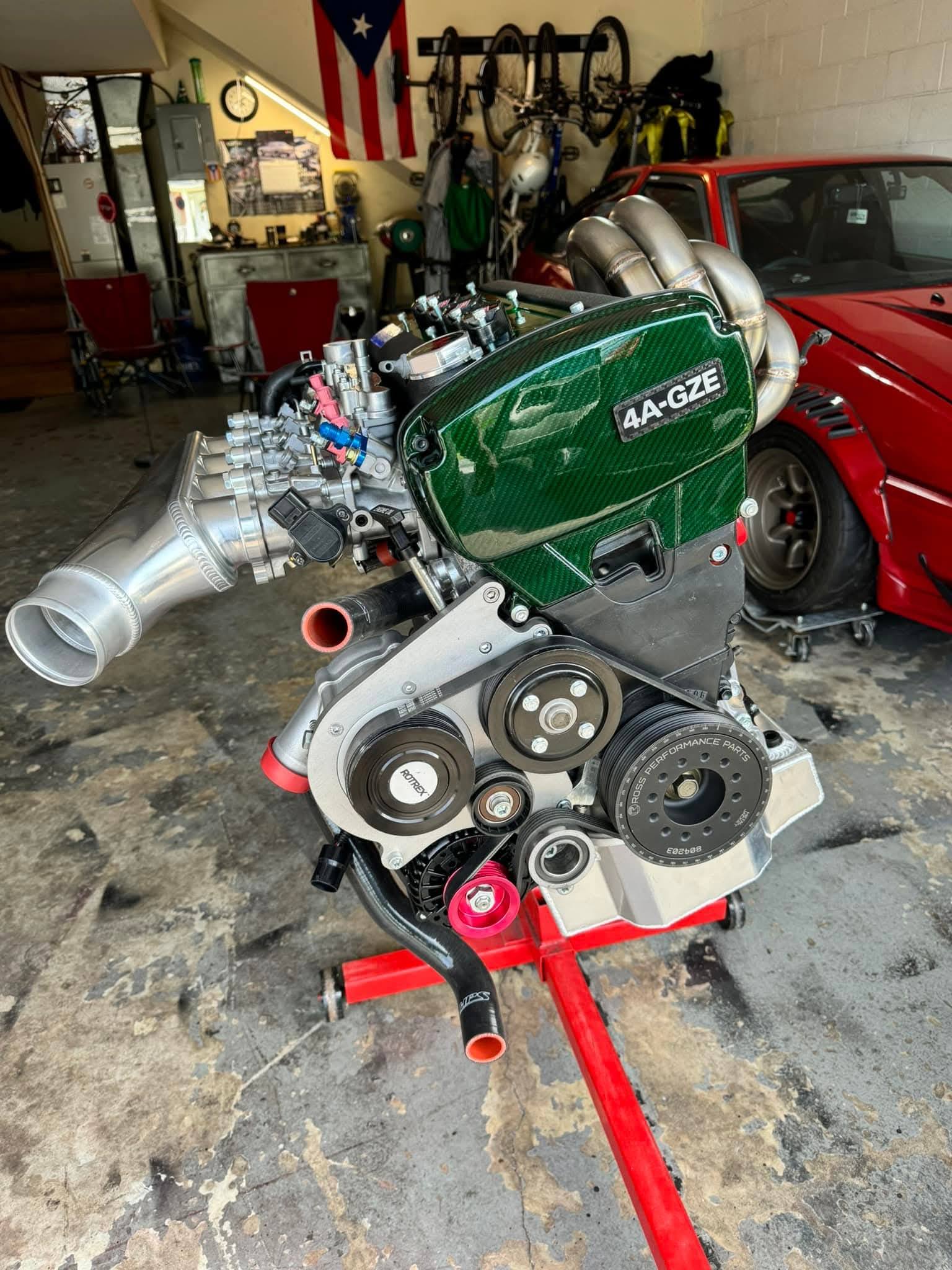 Sharing my completed engine…fully built Toyota 20v 4age blacktop