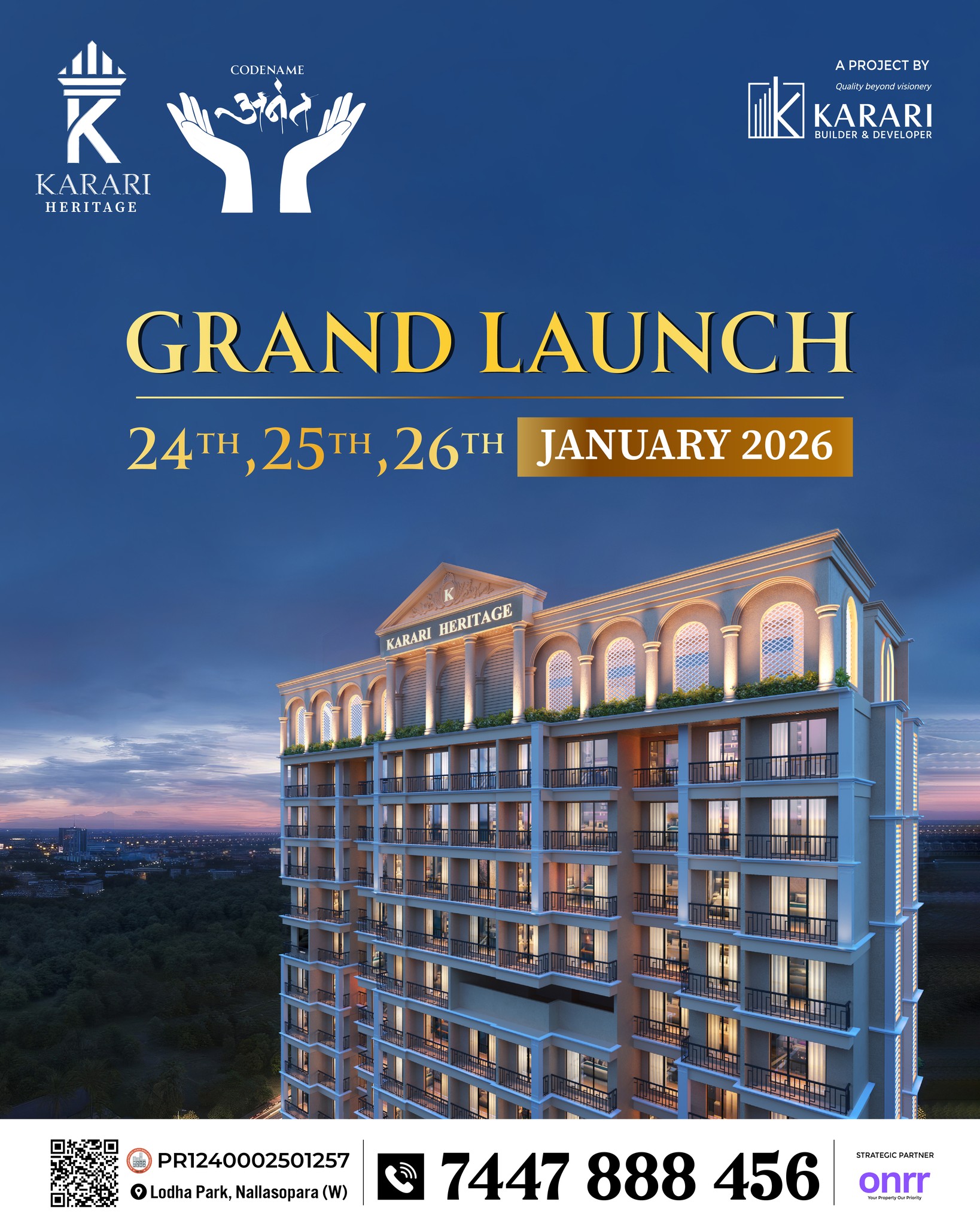 🎉 GRAND LAUNCH – 24th, 25th... - Karari Builders & Developers | Facebook