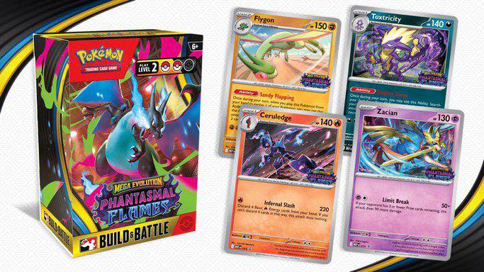 phantasmal flames booster box promo card Pokmon TCG: Mega EvolutionPhantasmal Elite Trainer : Toys & Games Mega EvolutionPhantasmal Flames expansion Pokemon Mega Evolution Phantasmal Flames