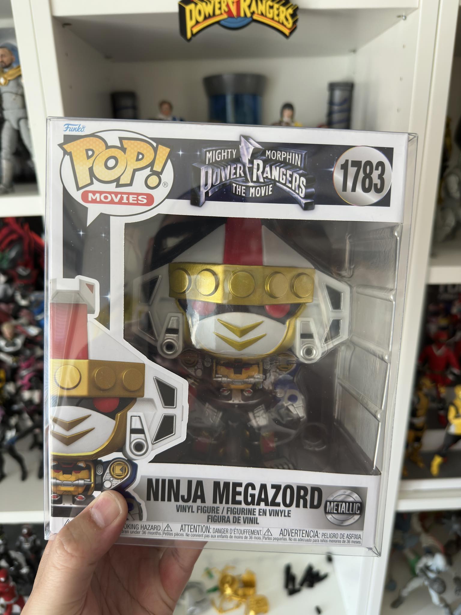 Pop! Television: Mighty Morphin Power Rangers - Figura de vinilo PX del 30 aniversario de Ranger Slayer