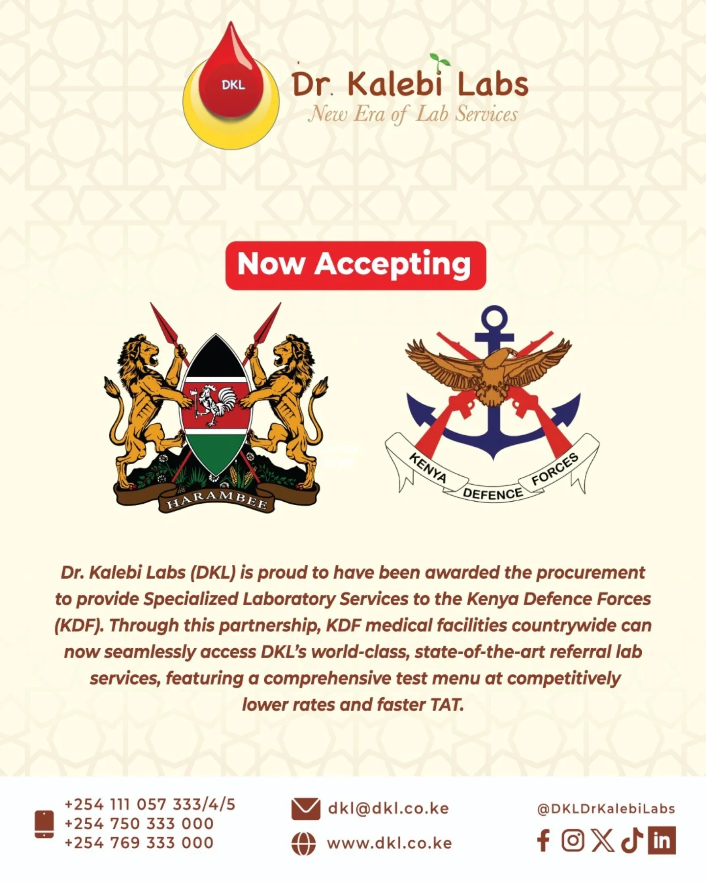 DKL Dr.Kalebi Labs | Nairobi