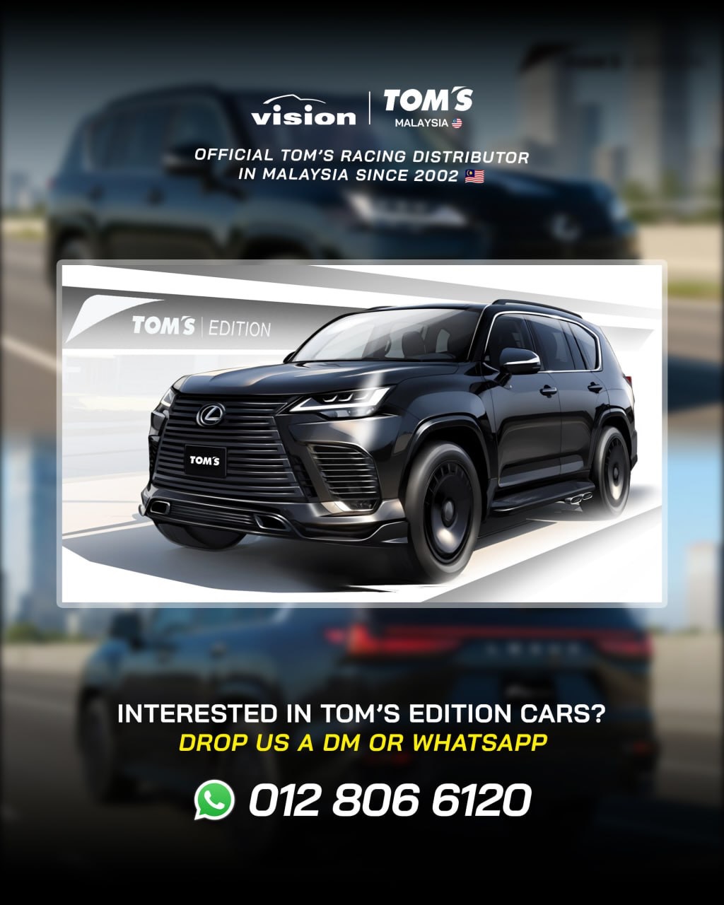 TOM'S Racing Malaysia | Bangsar