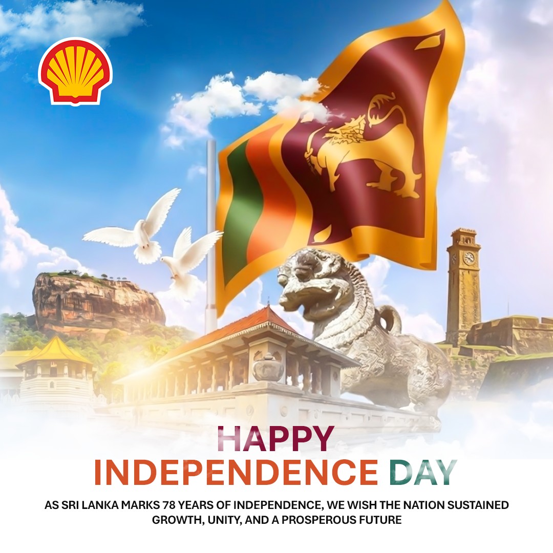 Shell - Celebrating 78 years of freedom, culture, and resilience. 🇱🇰 As ...