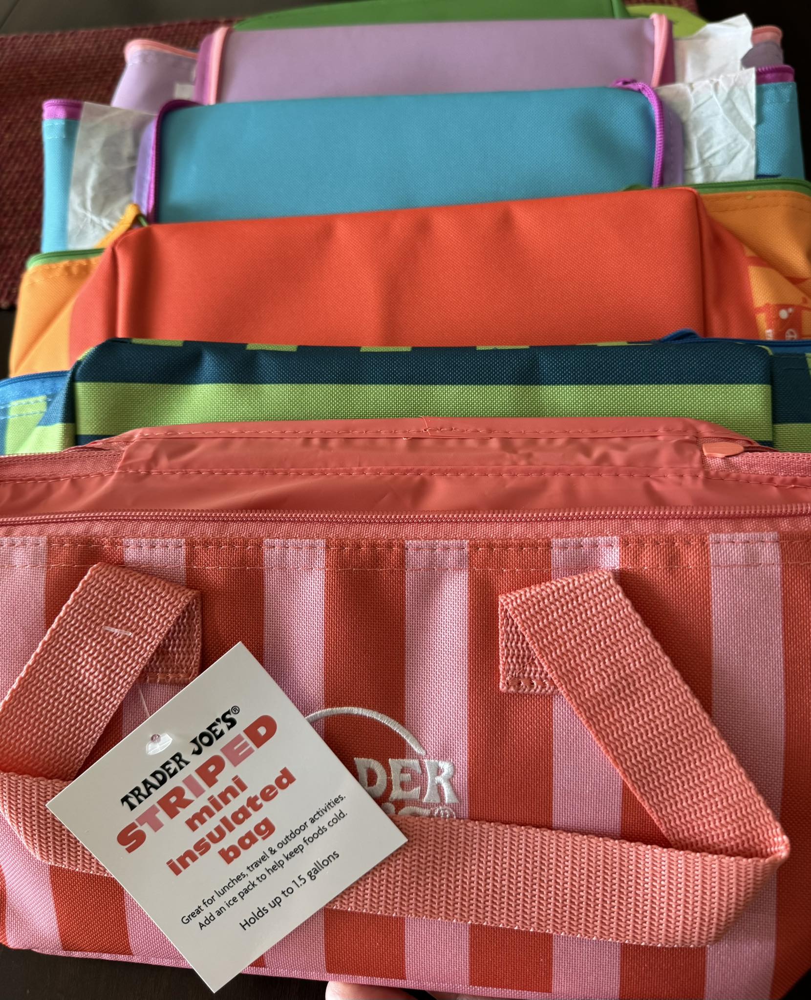 I got 6 mini insulated totes for my nieces display picture 1