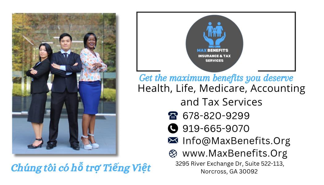 Max Benefits - Insurance and Tax Services | Norcross GA