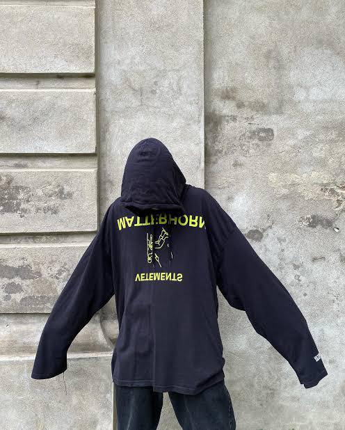 Vetements SS18 'Matterhorn' hoodie for sale
