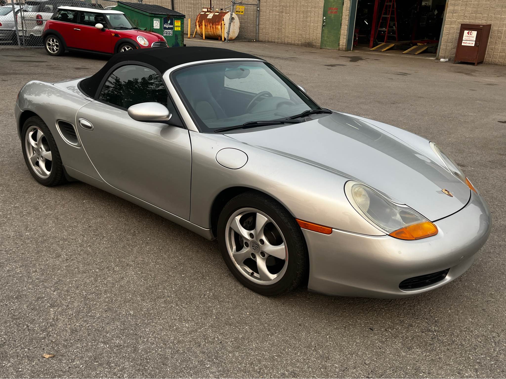 Porsche Boxster in silber gebraucht kaufen