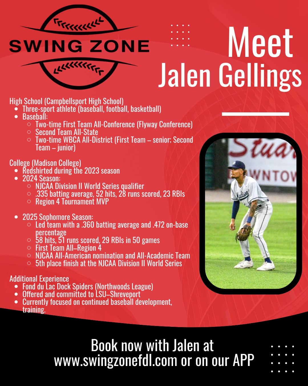 Swing Zone FDL - We are excited to welcome Jalen Gellings... | Facebook