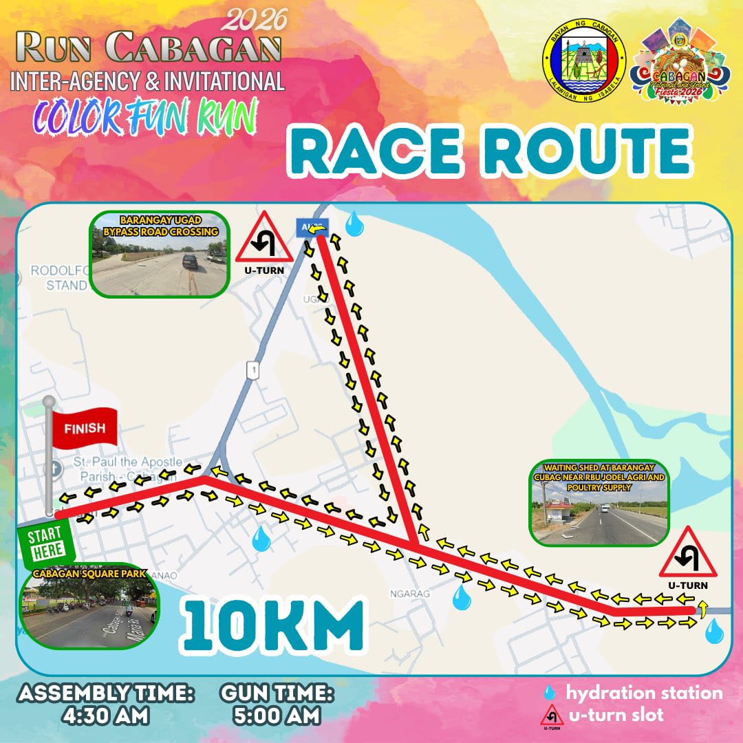 Municipality - 𝐎𝐖𝐍 𝐓𝐇𝐄 𝐑𝐔𝐍! | Friends, here’s the official map and race ...