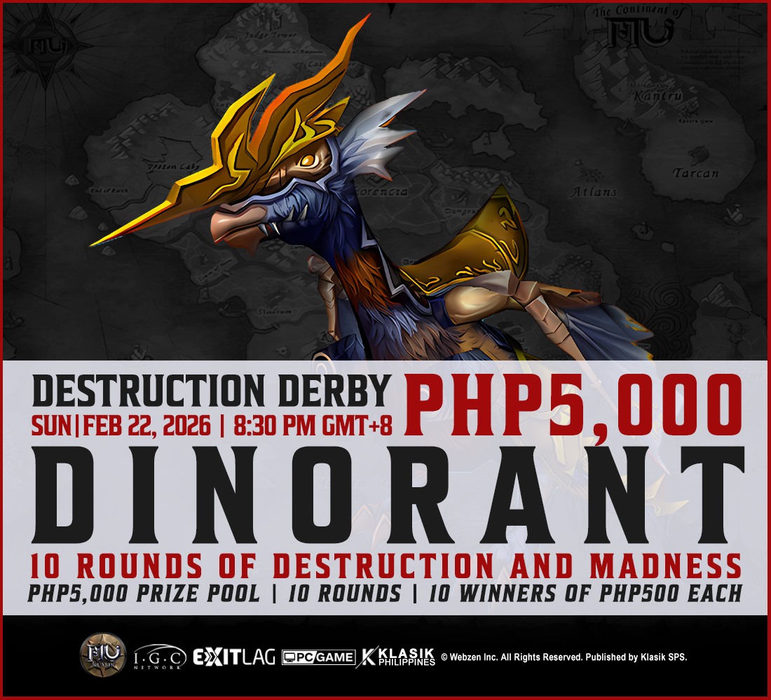 MU Klasik - 📢 Dinorant Destruction Derby – New Schedule &... | Facebook