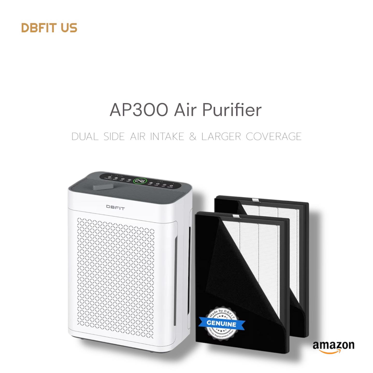 DBFIT - Engineered with dual-side air intake and high-efficiency HEPA ...