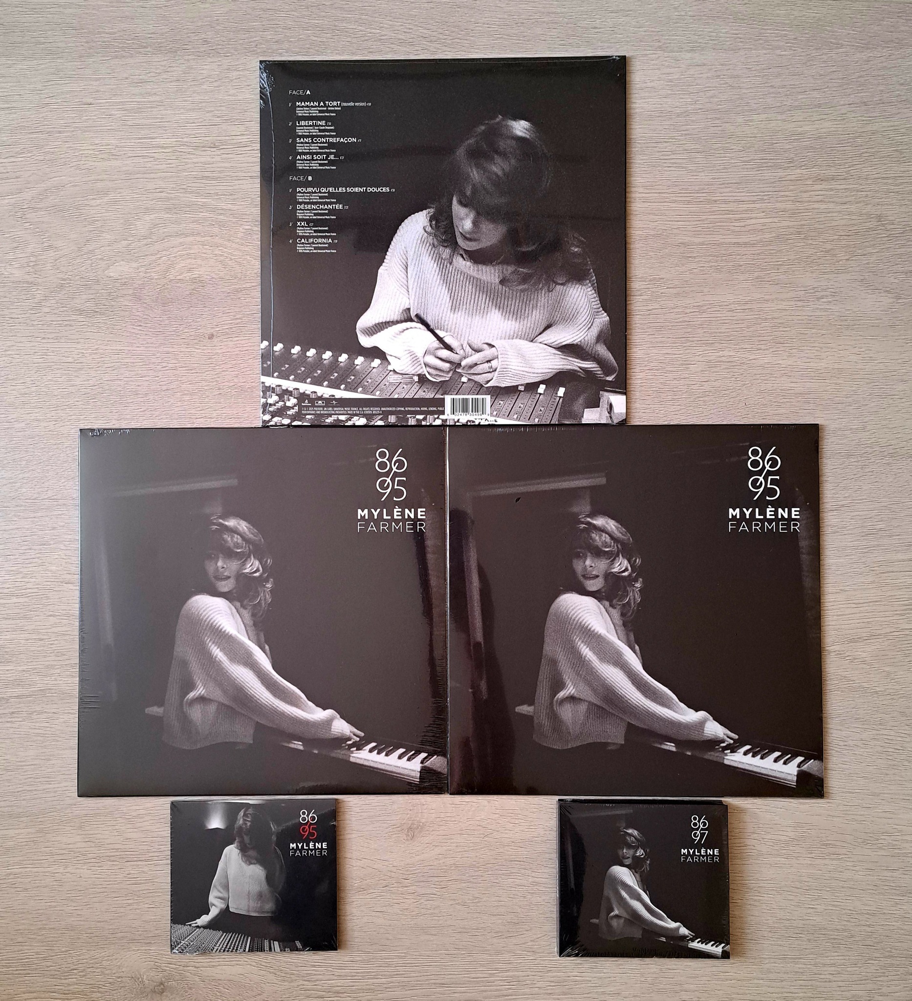 Mylène Farmer 16 CD collection release