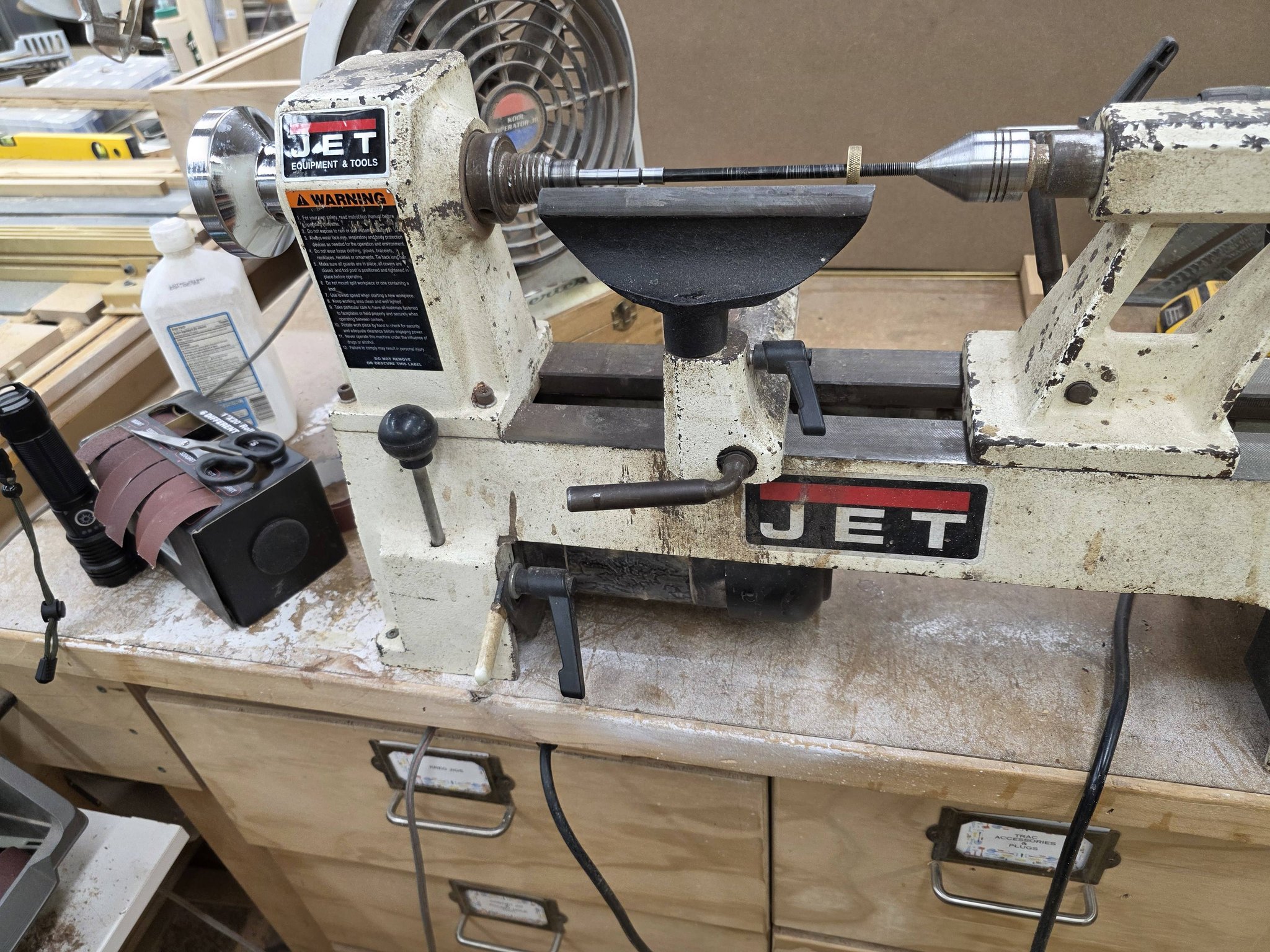 vintage an・an no.21 Identifying old Jet 1221 series lathe model?