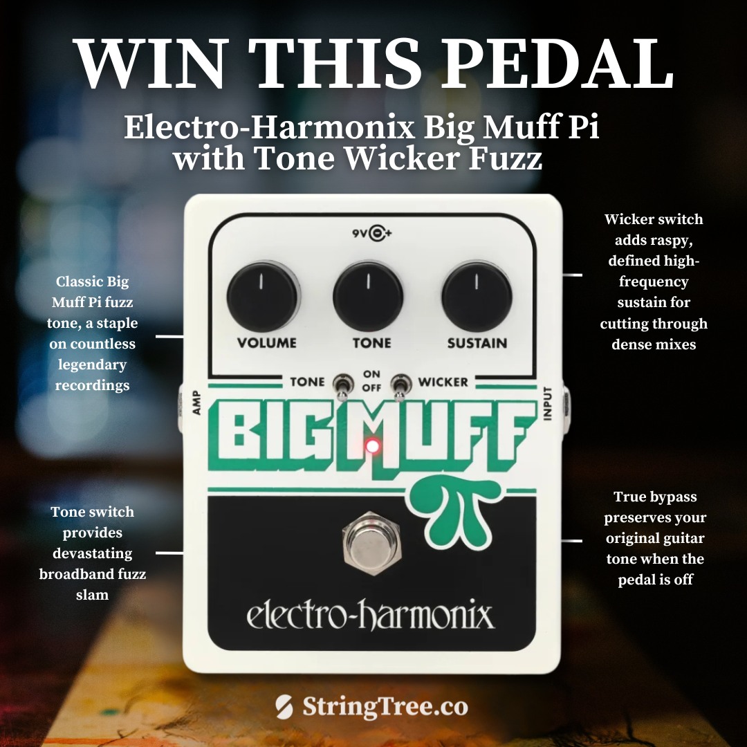 Meet the EHX Big Muff Pi 2 with Tone Wicker! We've opened up the