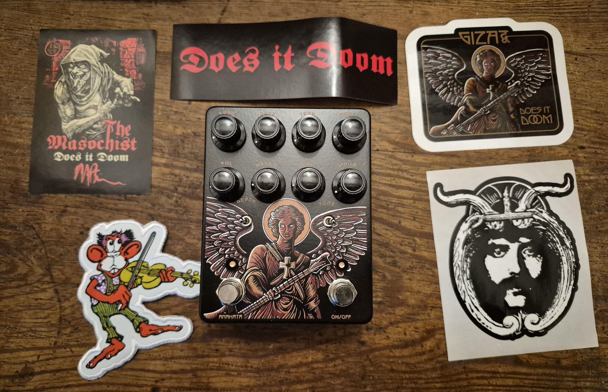 Does it Doom Giza DVA pedal for bassist