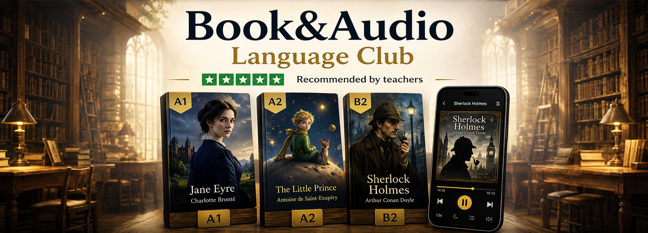 Book&Audio Language Club